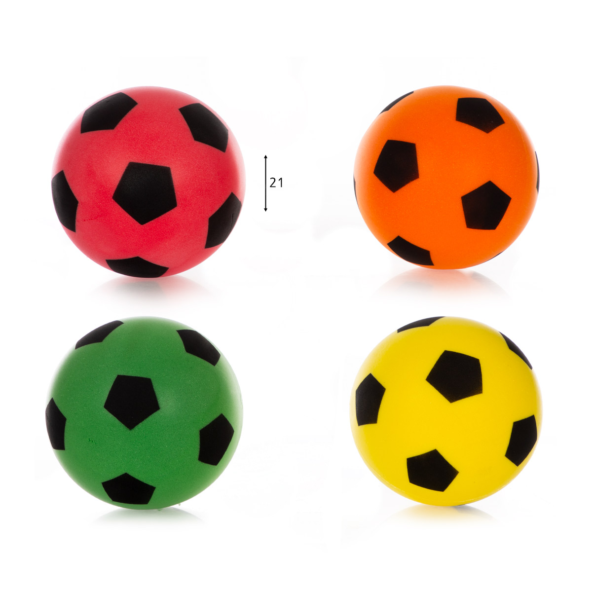 כדור ספוג צבעוני 210 מ"מ